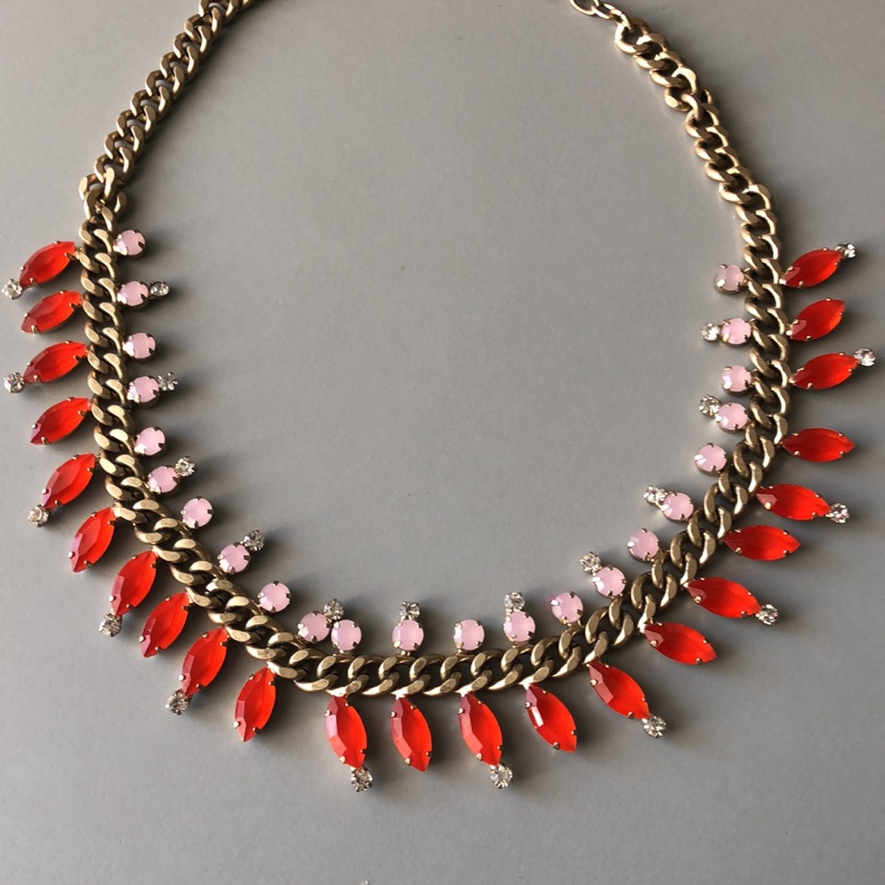 MOVING SALE! LOFT Crystal Statement Necklace